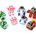 Pikkukuva 4 / 4: Robocar Poli Robot Muuttuva Auto Vauva Lapset Auto Lelut Lahja (FMY) A4