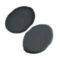 Miniatyrbillede 3 af 5: 2 stk. Silikone Bagemåtte Steamer Dampbakke Fad Til Varoma Thermomix Tm31 Tm6 Tm5 (FMY) black