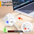 Miniatyrbillede 4 af 4: Terning Timer, Tidshåndtering Dodekaeder Timer, Timer Til Børn, Køkken Timer Til Madlavning, Produktivitets Pomodoro Timer (FMY) White