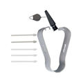 Miniatyrbillede 4 af 5: Stylus Pen-spidser Passer til S23 S23 Ultra 5G Touch- S-Pen Nib-Touch-Stylus Nib Spids (FMY) Black and gray