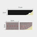 Miniatyrbillede 5 af 5: Tændstik Fosfor Papir Tidsbesparende Selvklæbende Honeycomb Form Forskåret Solid Tændstikoverflade Ark Lys Tilbehør (FMY) Brown
