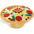 Miniatyrbild 2 av 5: Rolig Pizzahatt för Vuxna - Perfekt för Halloween & Julpartyn, One Size Fits Most, Hållbar Poly-Bomullsblend (FMY) Pizza Hat-1pcs