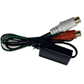 Miniatyrbillede 3 af 5: Højttaler til 2 RCA Line Output Converter IN/OUT High/Low til bilstereo (FMY) As shown