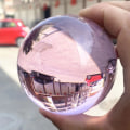 Miniatyrbillede 5 af 5: Multicolor 80mm(3.15inch)  K9 Krystal Solid Ball Glas Kugle Healing Magisk Fotografi Rekvisitter Lensball Feng Shui Hjem Indretning  (FMY) Blue 80mm(3.15inch)