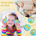 Miniatyrbild 2 av 5: 20-pack jordstressbollar, 2,5 tum jordtema klämbollar, stressavlastningsbollar kläm ångest (FMY) As shown