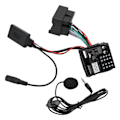 Miniatyrbillede 4 af 5: Bilstereo 40-polet Trådharness Adapter med Bluetooth Mikrofon AUX til Citroen C2 C3 C4 C6 (FMY)