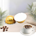 Miniatyrbillede 3 af 5: 1 Sæt 40/80/150/230ML Kaffe Kapselskal Fødevarekvalitet Genanvendelig Kaffe Kapsel Kop til Nespresso Vertuo la  (FMY) D