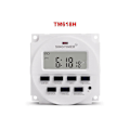 Miniatyrbild 2 av 5: Tm618h-4 Dc 12v Volt Spänningsutgång Digital 7 Veckovis Programmerbar Timerbrytare Tidreläkontroll 12v Timer (FMY) White