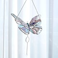 Pikkukuva 5 / 5: Perhonen Stained Glass -aurinkokoukku/kotipihan koriste Väri Ulkokoriste Perhonen Värivarjo Koriste (FMY)