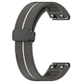 Miniatyrbilde 4 av 5: Urklokkebånd i svart spenne med dobbel farge for Garmin Tactix 7 Pro/Fenix 7X/6X/6X Pro/5X Plus 26 mm (FMY) Multicolor Style C Garmin Tactix 7 Pro