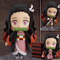 Miniatyrbillede 2 af 2: Demon Layer Kamado Nezuko Mini Figur Dukke Legetøj Skrivebordsdekoration Højde 10cm  (FMY)