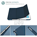 Miniatyrbilde 3 av 5: iPad Air 1. generasjon Smart Case Cover, Ultra Tynn Lett Stativ Beskyttende Case Shell, Auto Sleep Wake, for Apple iPad Air A1474 A1475 (FMY)