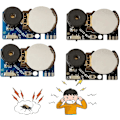 Miniatyrbillede 5 af 5: Random Noise Maker, 2024 Nyeste Random Noise Maker, Noise Maker, Prank Noise Maker til Fest (FMY) Blue and black pcs
