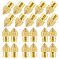 Miniatyrbillede 2 af 5: 22 Stykker Printer Dyser Mk8 Dyser 0,2 mm, 0,3 mm, 0,4 mm, 0,5 mm, 0,6 mm, 0,8 mm, 1,0 mm Til Makerbot Cr-10 3d Printer  (FMY)