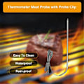 Miniatyrbild 5 av 5: 9004190170 Kötttemperaturprober - Ersättningsdel för Masterbuilt (FMY) Silver