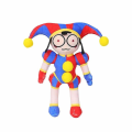 Miniatyrbilde 1 av 5: Den fantastiske digitale sirkus plysjleken 25cm utstoppet Pomni The Jester Palmny Doll  (FMY) A