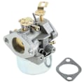 Pikkukuva 2 / 5: Säädettävä kaasutin sopii Tecumseh 8/9/10HP lumiluiskan 640349 640052 640054 (FMY) silver
