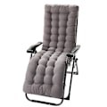 Miniatyrbilde 4 av 4: Hagestol Solstol Putederstatning Recliner Stol Seteputer Recliner Stol Matte  (FMY) Red 155x48x8cm