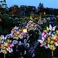 Miniatyrbillede 4 af 5: 2 stk. Solcelledrevet Sommerfuglformet Trælampe til Udendørsbelysning, Gulvlampe, Havegård, Have, Balkon, Græsplæne, Jordindstiklampe med (FMY) 2 Butterfly Tree Solar Lights