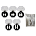 Miniatyrbilde 1 av 5: Vampyrtann, Skreddersydde Fanger, Kunstige Tenner, Halloween-Tann, Cosplay (FMY) 5 sizes and adhesive