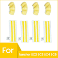 Miniatyrbillede 1 af 5: 8 stk. dampmoppepuder til Karcher SC2 SC3 SC4 SC5 damprenser mikrofiber moppeklud sæt udskiftning P (FMY) As Shown