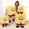 Pikkukuva 2 / 5: Spongebob Squarepants -pehmolelu Heittotyyny Lapsille ja Opiskelijoille -r (FMY) 55cm
