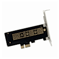 Pikkukuva 4 / 5: PCI-E 3.0 x1 Lane - M.2 M-Key SSD Nvme AHCI PCI Express -sovitinkortti PCIE SSD UUSI (FMY)