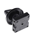 Pikkukuva 4 / 5: 4-asentoinen 3-nopeusinen tuulettimen valitsinpyöritettävä kytkin säädin nupilla 13A 120V-250V Hfmqv  (FMY) One Size