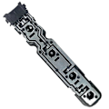 Pikkukuva 2 / 5: 2x Takavalon polttimon pidike F Ord Transit Mk6 Mk7 2000-2014 Takavalon piirilevy 1681537 6c11-13n004-ab (FMY)