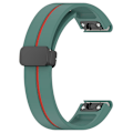Miniatyrbilde 4 av 5: Urklokkebånd i svart spenne med dobbel farge for Garmin Tactix 7 Pro/Fenix 7X/6X/6X Pro/5X Plus 26 mm (FMY) Multicolor Style G Garmin Tactix 7 Pro