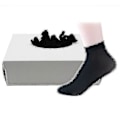 Miniatyrbillede 1 af 2: Strømper Engangsstrømper God Elasticitet Prøv På Tomme Kasser (FMY) black  socks