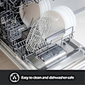 Miniatyrbilde 4 av 5: Forkrommet damperist - Damp- og stekestativ tilbehør erstatning for Foodi Possible Cooker (FMY) Silver