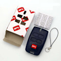 Miniatyrbillede 1 af 5: BFT 43392MHz Port Garage Dør Transmitter Fjernbetjening Nøgle Fob Klon Kopi Nøgle (FMY) four button