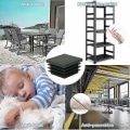Miniatyrbilde 3 av 5: 30 stk 30 x 30 mm firkantede rørplugger, plast rørplugger, firkantede rør endehette for bord, hyller, skap (FMY)