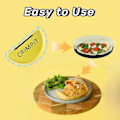 Miniatyrbilde 3 av 3: Toasted Sandwich Maker Dobbeltsidig Non-Stick Pan for Frokost og Matlaging (FMY) Round