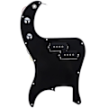 Miniatyrbild 1 av 3: Elektriska basgitarrer förladdade pickguard Jazz Bass Guitar Pick Precision Bass Pickguard  (FMY) Black 38.2X8CM