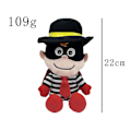 Pikkukuva 2 / 5: Grimace Shake Keltainen Hattu Pehmolelu Plushie Täytetty Eläinlelu Peli Nuken (FMY) Burger Thief