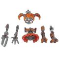 Miniatyrbillede 3 af 4: 6 stk./sæt Five Nights At Freddy Pizzeria Simulator Actionfigur Legetøj Bonnie Foxy  (FMY)