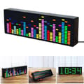 VFD Musik Spektrum Indikator med RGB Display - Audio Level VU Meter Forstærker Board