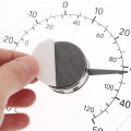 Miniatyrbild 2 av 5: Utomhus Termometer Fönster Analog Hushåll Självhäftande Fönster Dörrar Och Fönster Vattentät Termometer (FMY)
