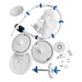 Pool Cleaner Tune Up Renovation Kit Compatible with Polaris 180 280 Includes Wheels, -Perfet
