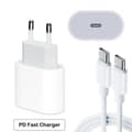 Miniatyrbilde 1 av 5: Samsung Hurtiglader - Adapter & Kabel 20W Type-C 2m Triangles 110cm