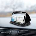 Miniatyrbillede 2 af 7: Bil GPS Dashboard Mobiltelefon Dashboard Centerkonsol Beslag Silikone Skridsikker Pad Base Bil Navigator Kreativ Snap-in - Lille