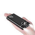 Miniatyrbillede 2 af 2: 80000mah Bærbar Powerbank med LED-lys og Digitalt Display black
