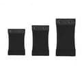 Shapewear-forlenger med 2 rader kroker, bomullsforlengelse, knappforlenger Black