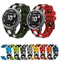 Pikkukuva 7 / 8: Silikoninen ranneke Garmin Fenix 7x 7 6 5 6X Pro 5X Plus Fenix 3HR Quick Release 22 26mm -rannekkeelle Garmin Enduro 2 -kellonauha lime 22mm width strap