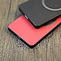 Miniatyrbilde 5 av 5: For Motorola Edge 40 5G Mobiltelefondeksel Lær+TPU-deksel Kompatibelt med MagSafe Black