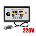 Miniatyrbillede 2 af 5: Automatisk Æggevending Kontrol Inkubator Digital Termostat Realtids Fugtighed Temperatur 220V