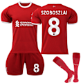 Pikkukuva 1 / 3: 2023-2024 Liverpool Kotipeliasu Lapsille Nro. 8 Szoboszlai adult XS