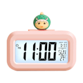 Miniatyrbild 2 av 6: LED Digital Väckarklocka Elektronisk Digital Alarm Skärm Skrivbord Bordsklockor För Hem Kontor Bakgrundsbelysning Snooze Kalenderklocka Dinosaur